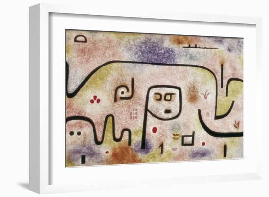 Insula Dulcamara-Paul Klee-Framed Art Print