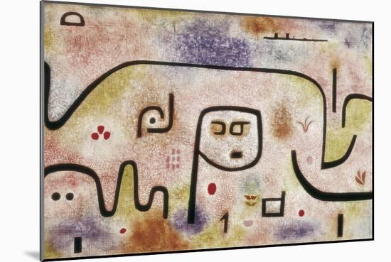 Insula Dulcamara-Paul Klee-Mounted Art Print