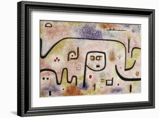 Insula Dulcamara-Paul Klee-Framed Art Print