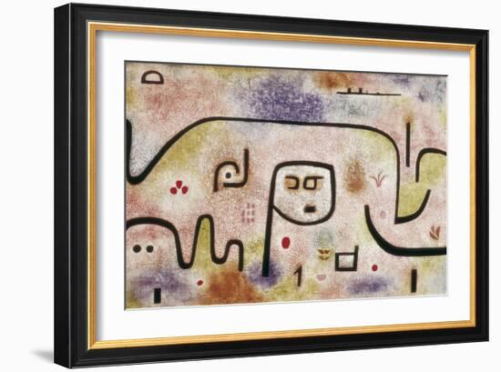 Insula Dulcamara-Paul Klee-Framed Art Print