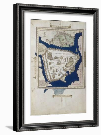 Insularium illustratum de Henricus Martellus-null-Framed Giclee Print