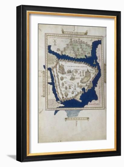 Insularium illustratum de Henricus Martellus-null-Framed Giclee Print