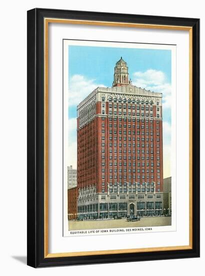 Insurance Building, Des Moines, Iowa-null-Framed Art Print