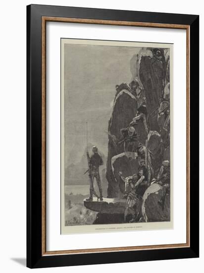 Insurrection in Northern Albania, the Manner of Fighting-Richard Caton Woodville II-Framed Giclee Print