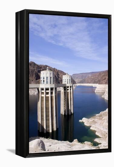 Intake Towers At Hoover Dam-Mark Williamson-Framed Premier Image Canvas