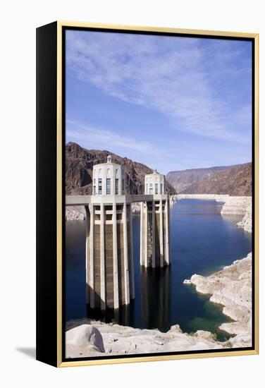 Intake Towers At Hoover Dam-Mark Williamson-Framed Premier Image Canvas