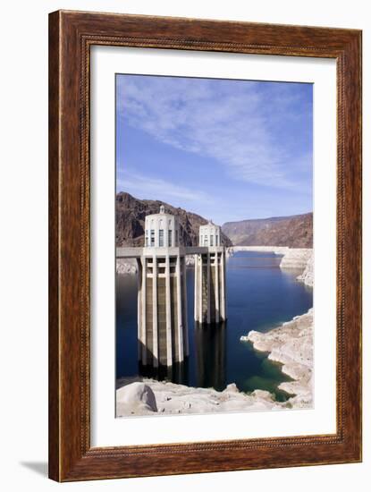 Intake Towers At Hoover Dam-Mark Williamson-Framed Photographic Print