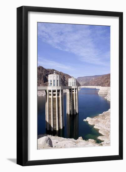 Intake Towers At Hoover Dam-Mark Williamson-Framed Photographic Print