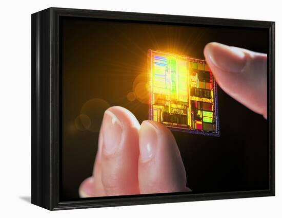 Integrated Circuit-Geoff Tompkinson-Framed Premier Image Canvas