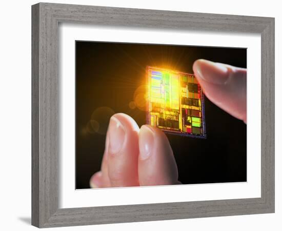 Integrated Circuit-Geoff Tompkinson-Framed Photographic Print