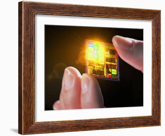 Integrated Circuit-Geoff Tompkinson-Framed Photographic Print