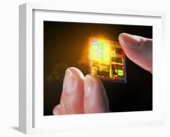 Integrated Circuit-Geoff Tompkinson-Framed Photographic Print