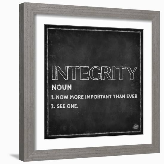 Integrity final-ALI Chris-Framed Giclee Print