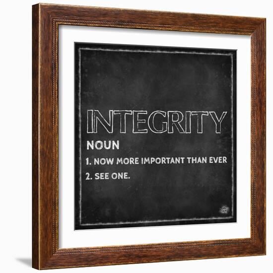 Integrity final-ALI Chris-Framed Giclee Print