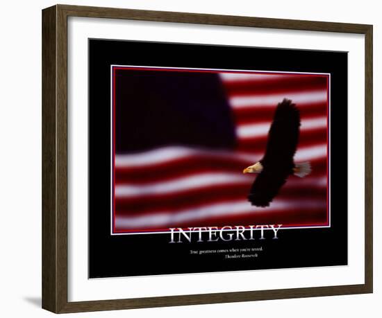 Integrity--Framed Art Print