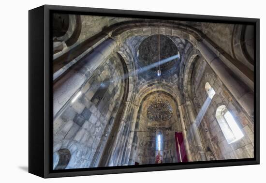 Inteiror of the 11th century Haghpat Monastery, UNESCO World Heritage Site, Haghpat, Lori Province,-G&M Therin-Weise-Framed Premier Image Canvas