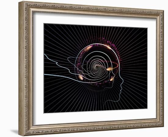 Intelligent Design Abstraction-agsandrew-Framed Art Print