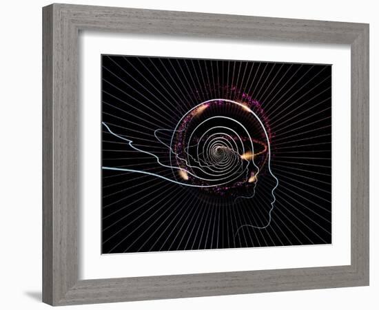 Intelligent Design Abstraction-agsandrew-Framed Art Print