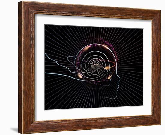 Intelligent Design Abstraction-agsandrew-Framed Art Print