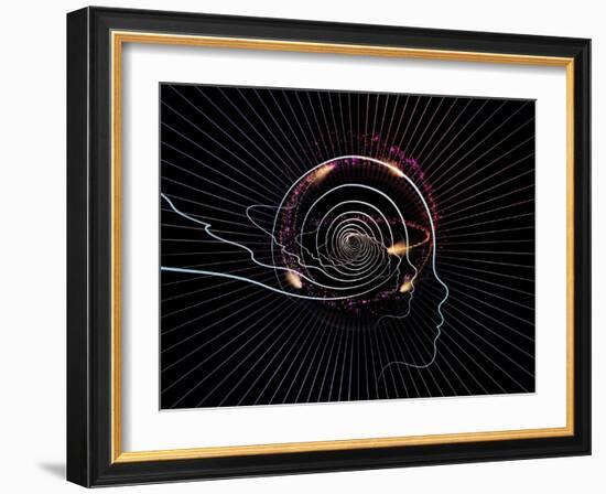 Intelligent Design Abstraction-agsandrew-Framed Art Print