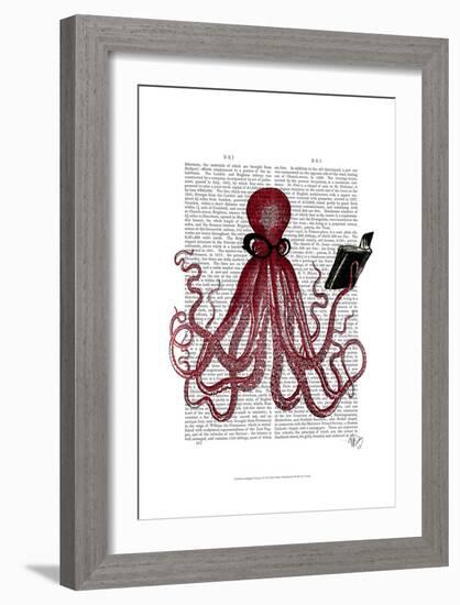 Intelligent Octopus-Fab Funky-Framed Art Print