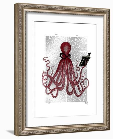 Intelligent Octopus-Fab Funky-Framed Premium Giclee Print