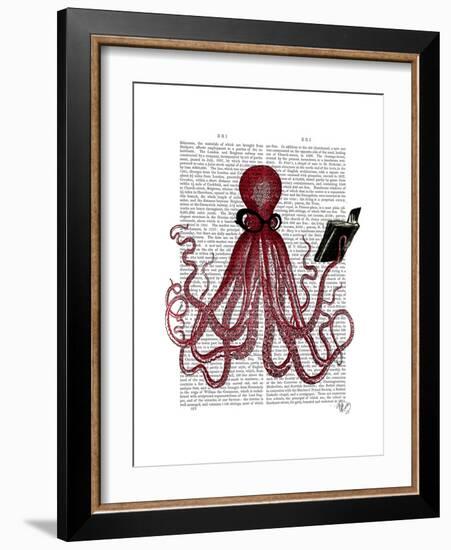 Intelligent Octopus-Fab Funky-Framed Premium Giclee Print