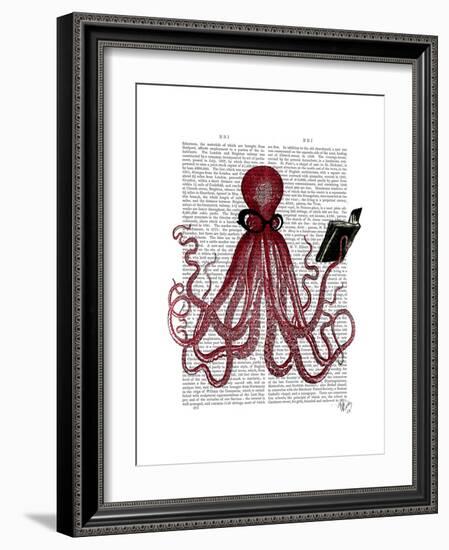 Intelligent Octopus-Fab Funky-Framed Premium Giclee Print