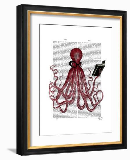 Intelligent Octopus-Fab Funky-Framed Premium Giclee Print