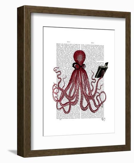 Intelligent Octopus-Fab Funky-Framed Art Print