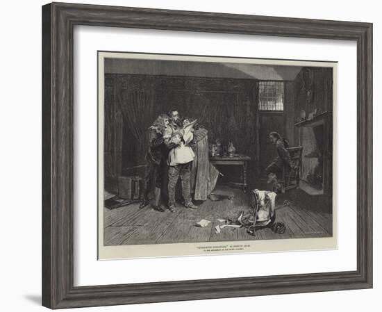 Intercepted Despatches, in the Exhibition of the Royal Academy-John Seymour Lucas-Framed Giclee Print