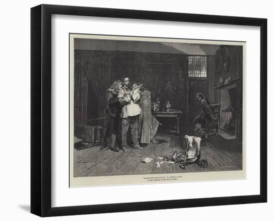 Intercepted Despatches, in the Exhibition of the Royal Academy-John Seymour Lucas-Framed Giclee Print