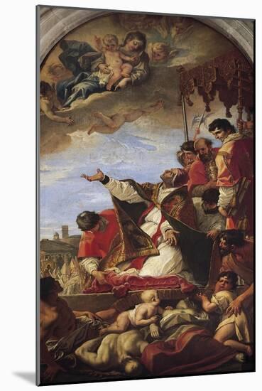 Intercession of Our Lady by Pope Gregory the Great, 1699-Sebastiano Ricci-Mounted Giclee Print