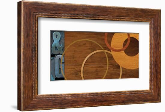 Interchange 87-SM Design-Framed Art Print