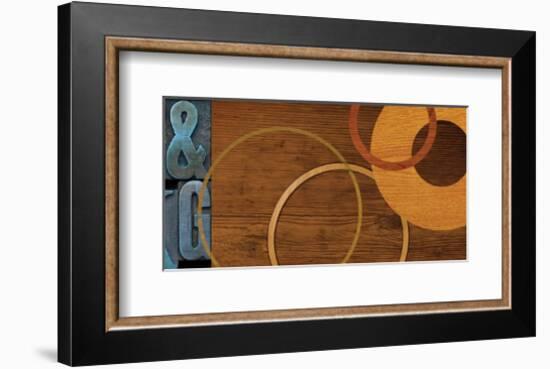 Interchange 87-SM Design-Framed Art Print