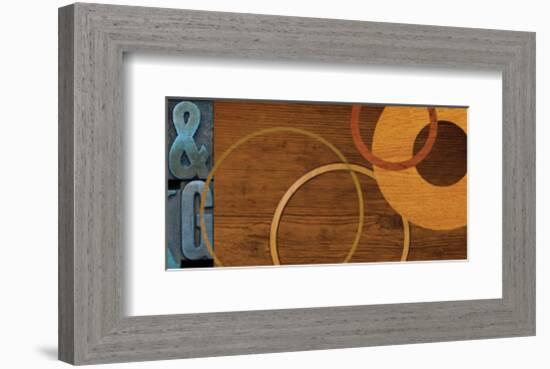 Interchange 87-SM Design-Framed Art Print