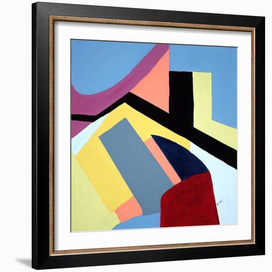 Interchange Block-Brent Abe-Framed Giclee Print