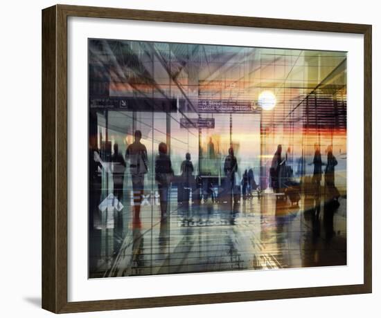 Interchange I-Alan Lambert-Framed Giclee Print