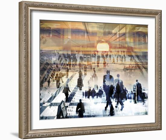 Interchange II-Alan Lambert-Framed Giclee Print