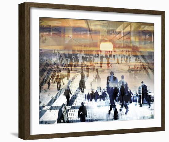 Interchange II-Alan Lambert-Framed Giclee Print