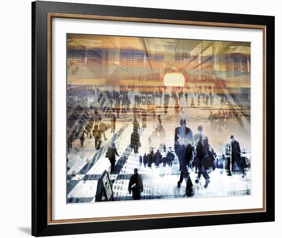 Interchange II-Alan Lambert-Framed Giclee Print