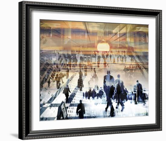 Interchange II-Alan Lambert-Framed Giclee Print