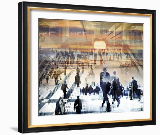 Interchange II-Alan Lambert-Framed Giclee Print