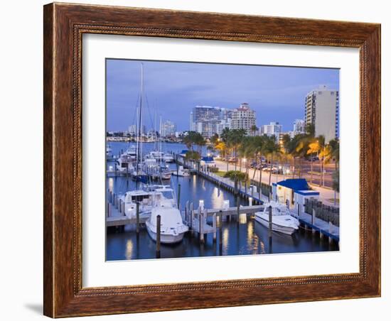 Intercoastal Waterway, Fort Lauderdale, Broward County, Florida, USA, North America-Richard Cummins-Framed Photographic Print