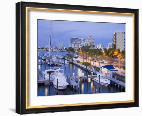 Intercoastal Waterway, Fort Lauderdale, Broward County, Florida, USA, North America-Richard Cummins-Framed Photographic Print