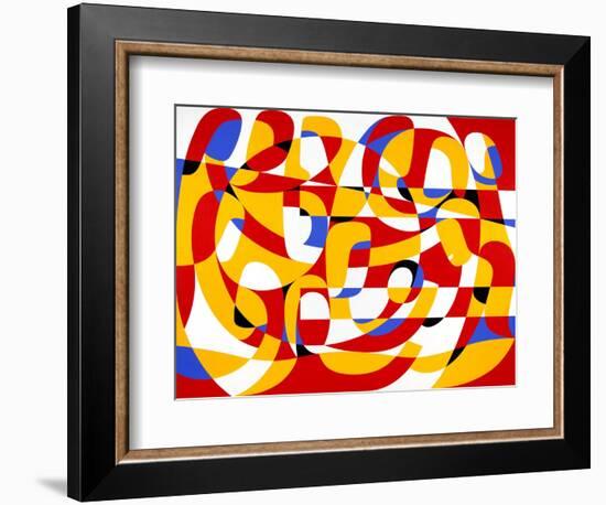 Interdependence, 1991 (Acrylic on Board)-Ron Waddams-Framed Giclee Print