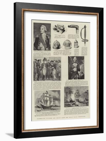 Interesting Pictures and Relics from the Royal Naval Exhibition-John Hoppner-Framed Giclee Print