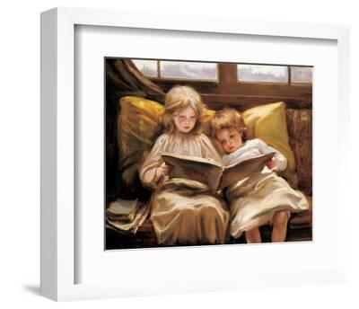 Laura Muntz Lyall Interesting Story Large Framed Art Print Laura Muntz Lyall Interesting Story Large Framed Art Print