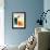 Interference-Jazzberry Blue-Framed Giclee Print displayed on a wall