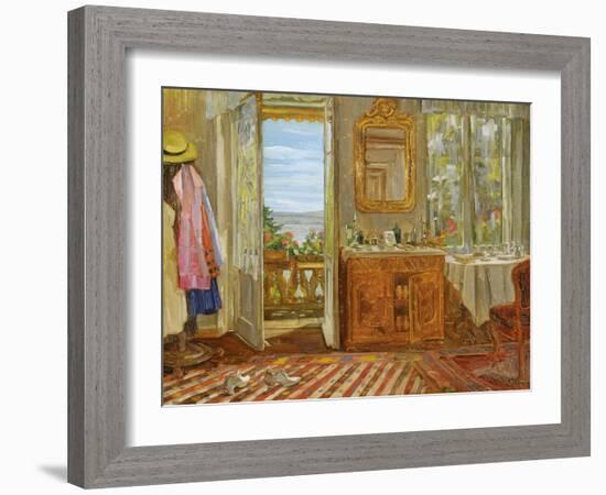 Interieur am Starnbernger See. 1912-Wilhelm Trübner-Framed Giclee Print